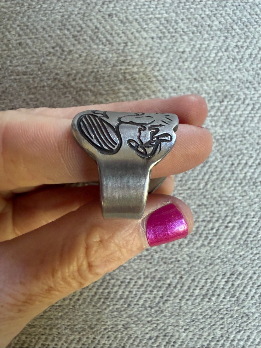 Snoopy Spoon Ring - Picture 11 of 13